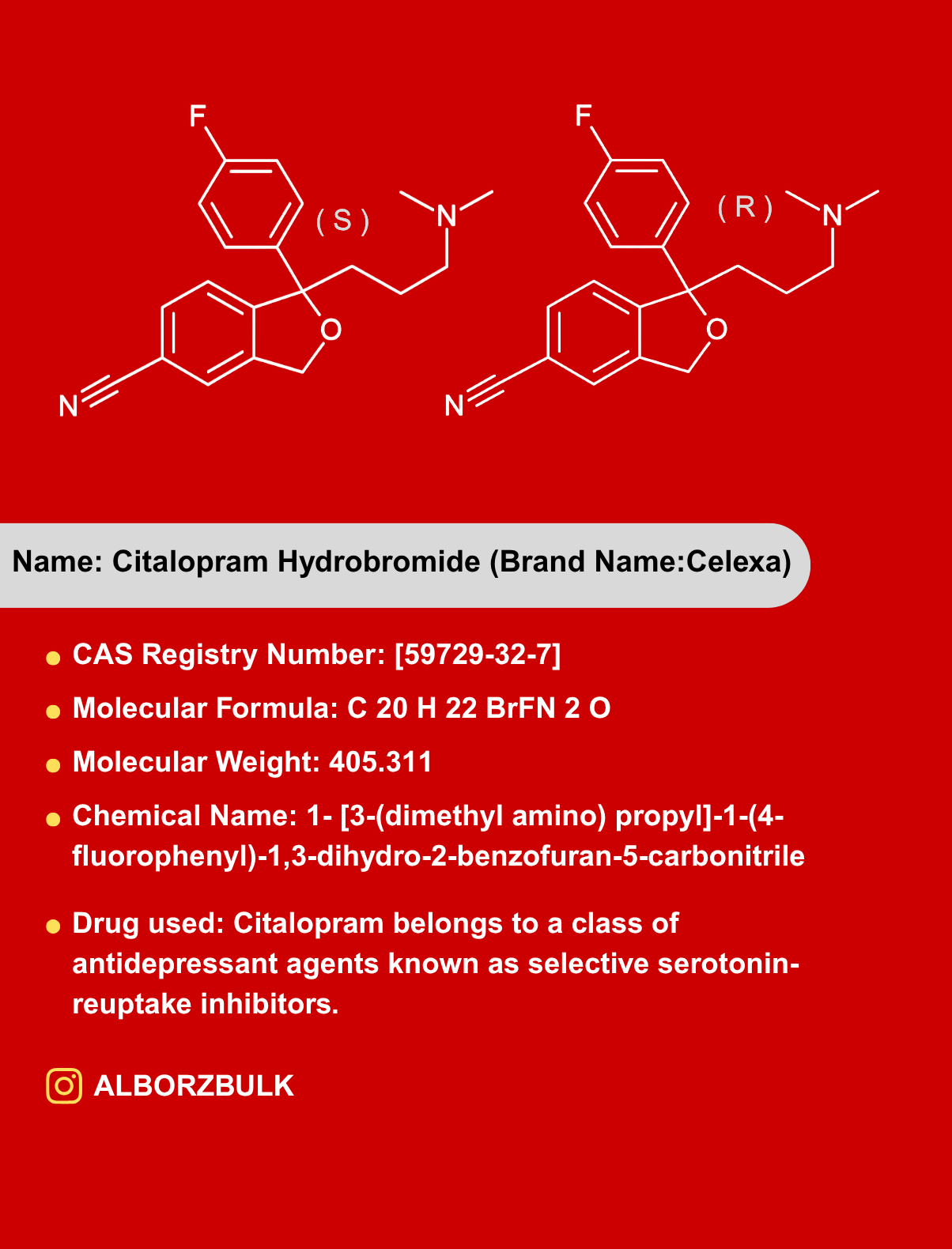 https://www.alborzbulk.com/uploads/product/citalopram hydrobromide/Citalopram Hydrobromide 1.png